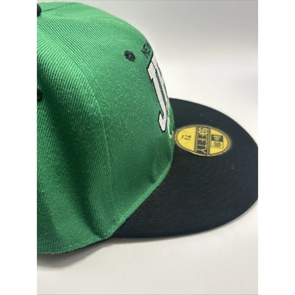 NFL New York Jets Mitchell & Ness Arch Logo Snapback Hat Cap Green Black
